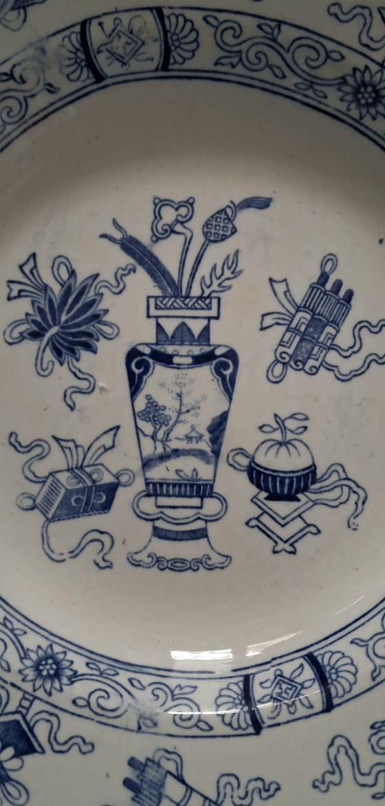 Image 1 of Petrus Regout Maastricht servies "Potiche"