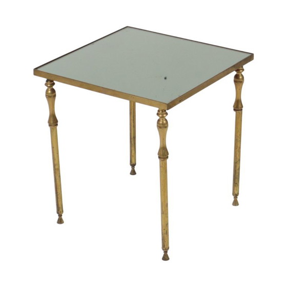 Brass Side Table Plant Table Maison Jansen France (photo 6 of 20)