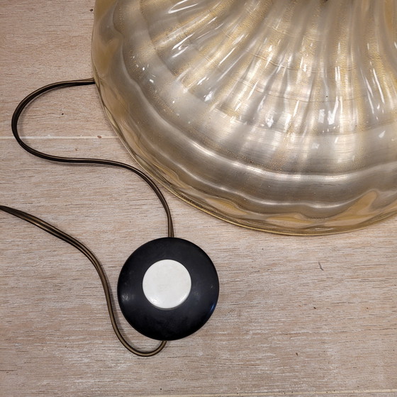 Image 1 of Lámpara De Pie, Cristal De Murano Y Polvo De Oro, Barovier & Toso, 50’S – Italia