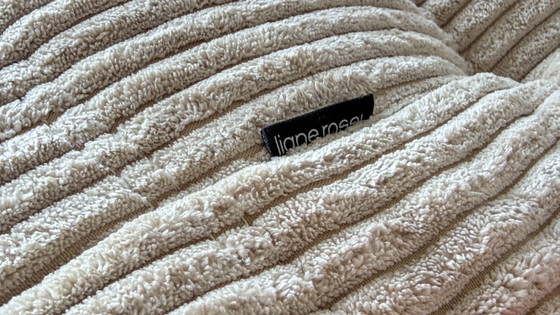 Image 1 of Canapé 1 place Original Ligne Roset Togo – Velours côtelé beige