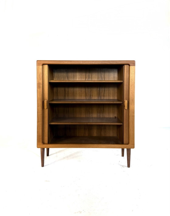Image 1 of Vintage Deens teakhouten highboard, Silkeborg ‘80