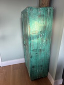 Unieke Vintage Indiase Kast (Almirah) - bohemian blikvanger 