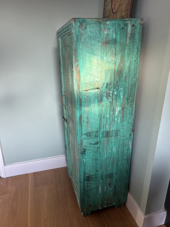 Image 1 of Unique Vintage Indian Cabinet (Almirah) - bohemian eye-catcher
