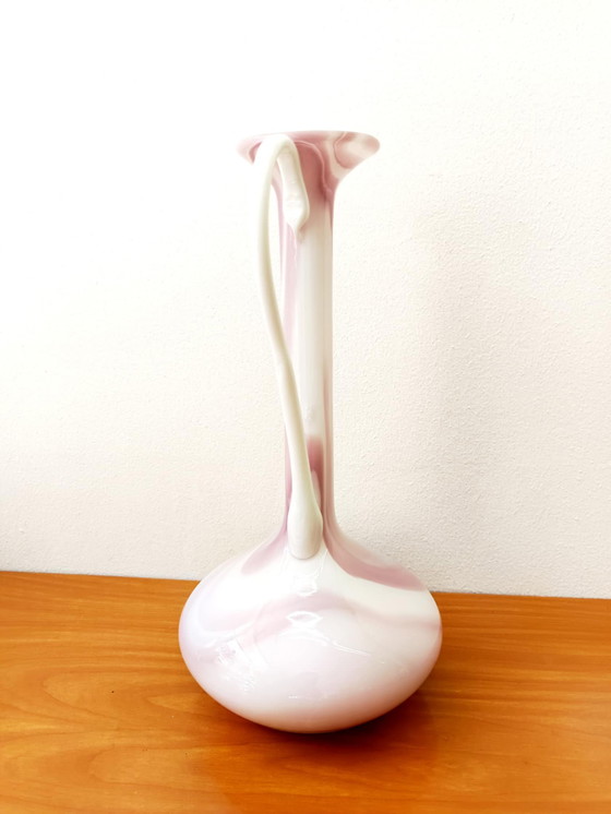 Image 1 of Jarra de rosa de Murano