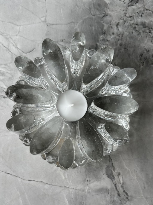 Georg Schütte for Bel Mondo – Crystal Glass Trivet / Plate Warmer – West Germany