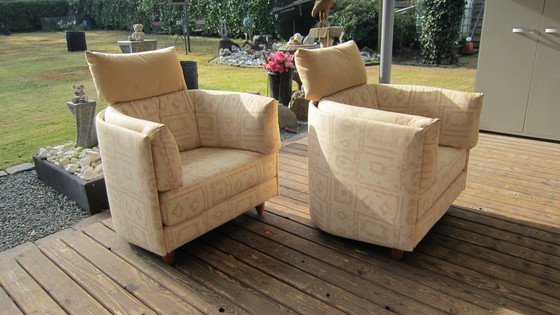 Image 1 of Design Seats from the Brand "Cinna" - Rare, Beautiful Condition!