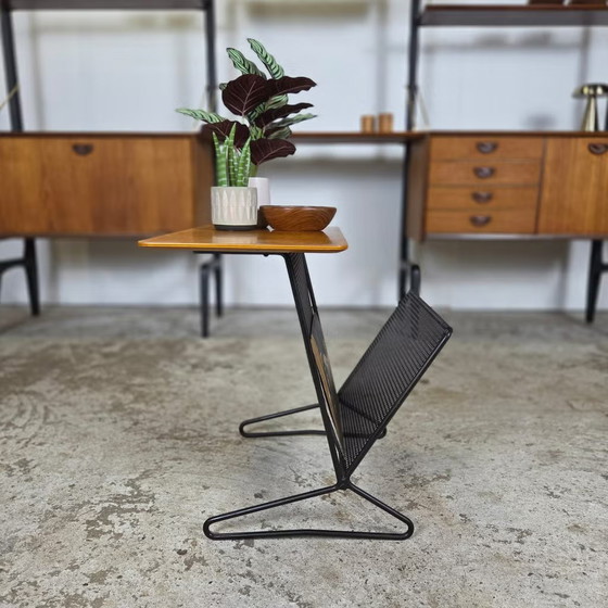 Tavolino Pastoe, portariviste, Cees Braakman vintage – Tavolini, Mid Century Modern (photo 5 of 20)