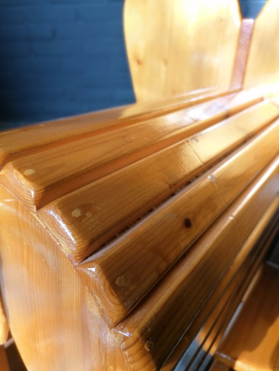 Image 1 of Scandinavische Schommelende Olifant Houten Vintage Kinderspeelgoed