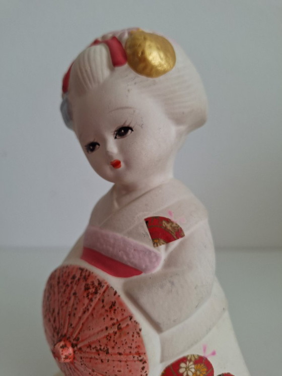 Image 1 of traditional Japanese woman figure