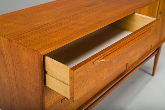 Image 1 of Mid-Century Teak Type RT 200 Sideboard in Teak by Heinrich Riestenpatt for RT Möbel, 1960s