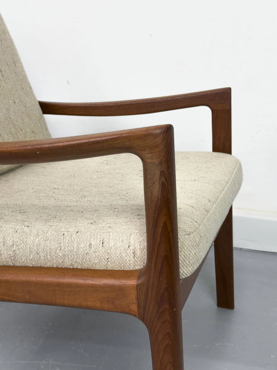Senator Fauteuils in Teak en Wol van Ole Wanscher voor Cado, Set van 2 – Wool, Mid Century Modern (photo 14 of 25)