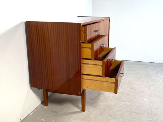 Image 1 of Small Sideboard In Scandinavian Style - Sleek And Modern Storage Cabinet