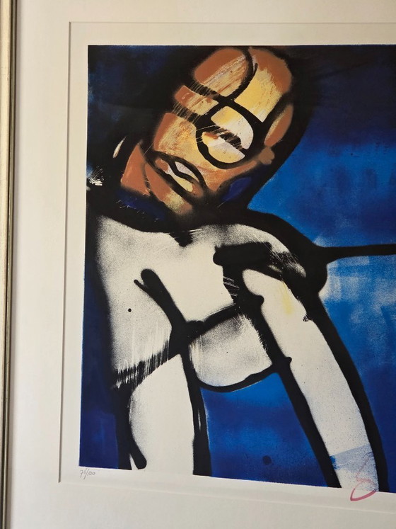 Image 1 of Herman Brood – Der Golfer – 76/100 – Handsigniert