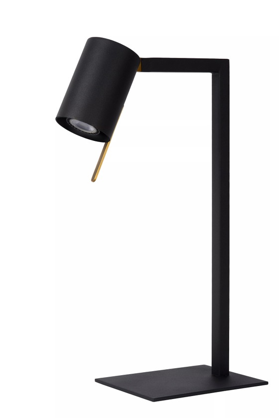 Lucide Lesley Desk Lamp 1xGU10 Black Metal Design, Modern (photo 3 of 3)