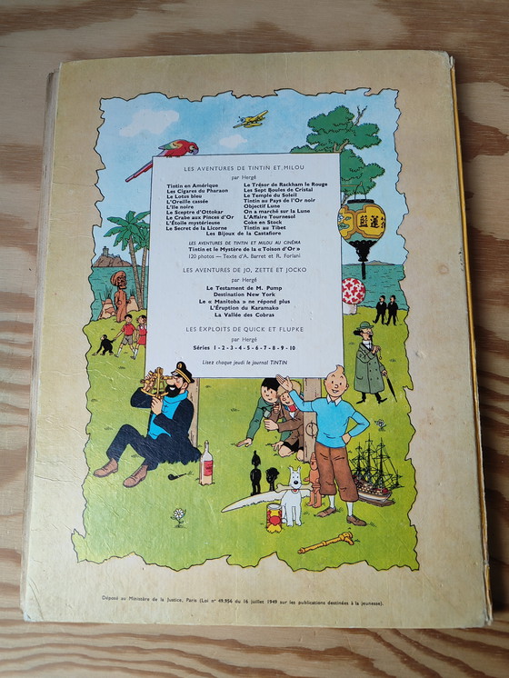 Image 1 of Tintín - Les Bijoux de la castafiore (Casterman, 1963) - antigua edición francesa 