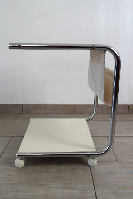 Image 1 of Table d'appoint à roulettes  par Tomas Jelinek, Ikea, 1980