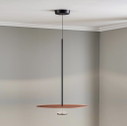 Lampada a sospensione LED piatta Vibia 55 cm