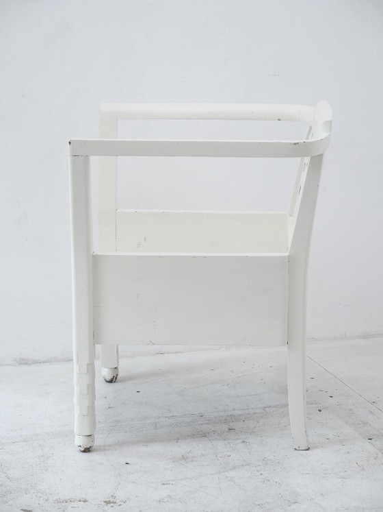 Art Deco, Belle Époque Armchair attributed to Ateliers Martine – Side chairs, Wood (photo 9 of 26)