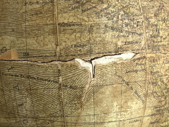 Image 1 of Faustino Paluzie, Globo della fine del XIX secolo, Stucco, Altezza 35 cm