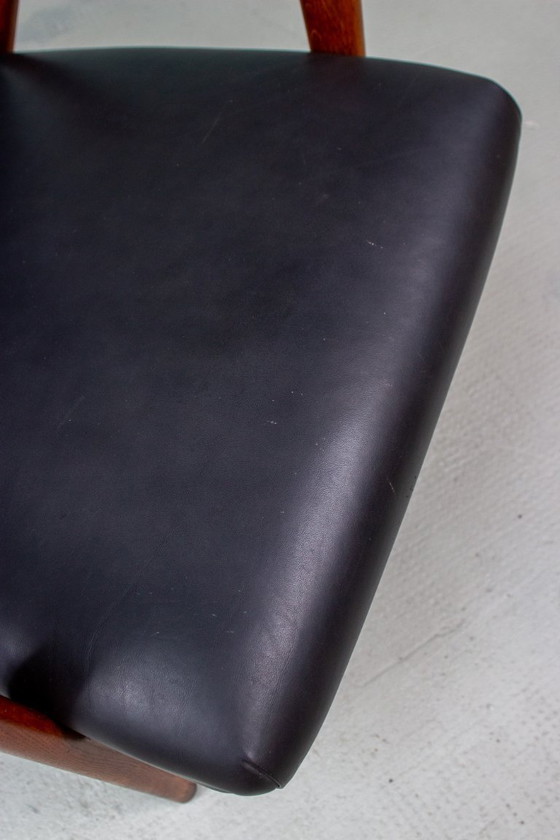 Image 1 of Fauteuil vintage Yngve Ekström, style Easy Chair, en chêne, milieu du siècle, années 60