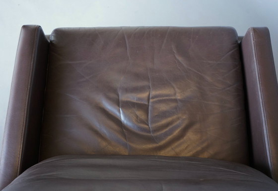 Image 1 of Zwei dänische Ledersessel von Georg Thams, Dänemark, 1960er Jahre