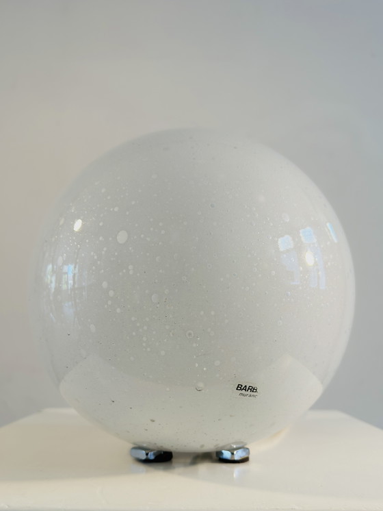 Image 1 of TAFELLAMP VAN ALFREDO BARBINI VOOR VETRERIA ALFREDO BARBINI, ITALIË, 1970