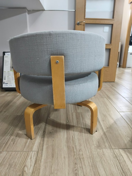 Vintage IKEA FRIDENE Armchair - Designed by Carina Bengs, Textile, Grey (photo 4 of 5)