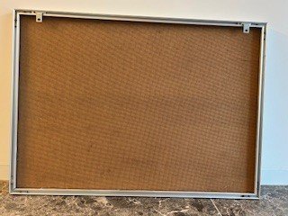 Image 1 of Gerahmtes Fotoposter 'Gekippter Stuhl'