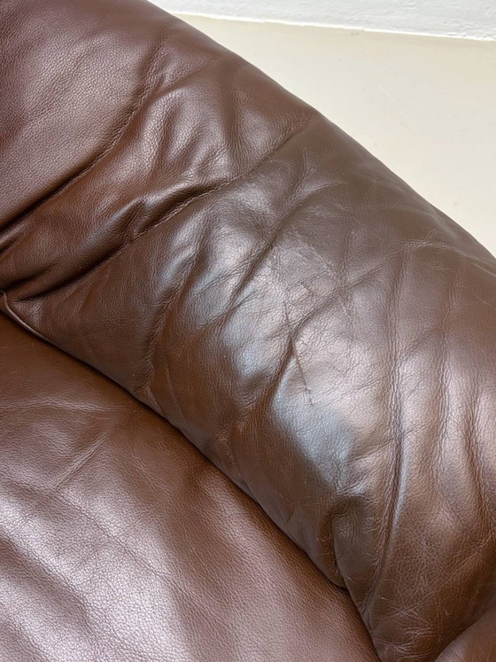 Canap&eacute; Maralunga de Vico Magistretti pour Cassina, ann&eacute;es 1970 – Canapés 2 places, Leather (photo 13 of 19)