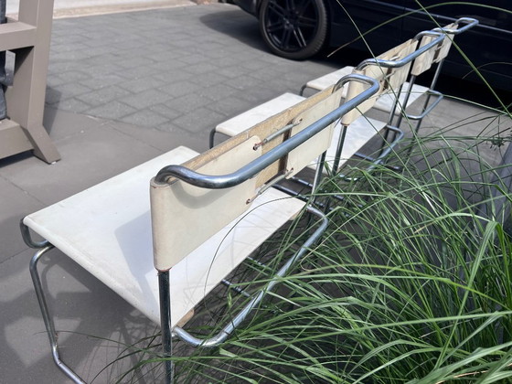 Libellula design chairs Giovanni Carini - Planula – Eetkamerstoelen, Leer (photo 5 of 12)