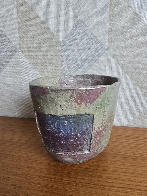 Studio Ceramics Vase Yvette Bakker 1995 Pastel – vazen (photo 2 of 5)