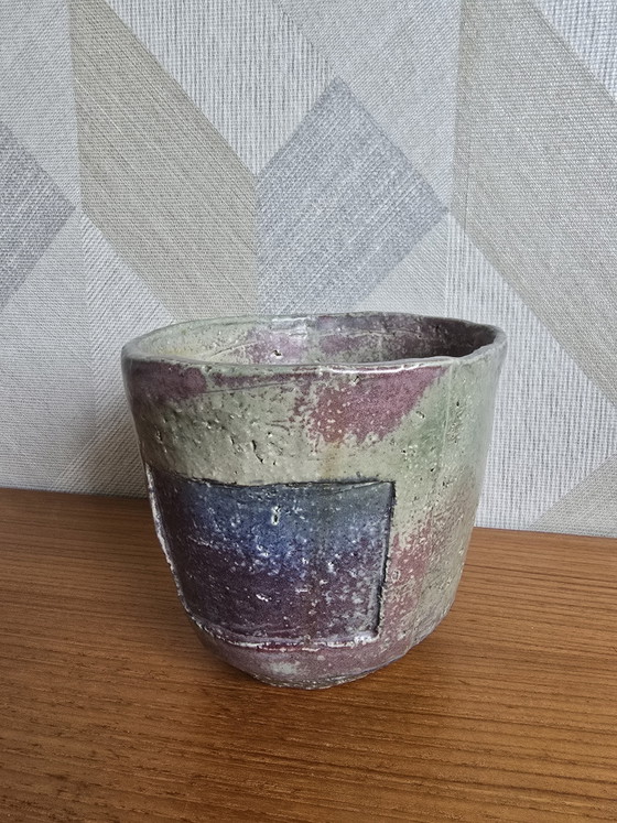 Studio Ceramics Vase Yvette Bakker 1995 Pastel (photo 2 of 5)