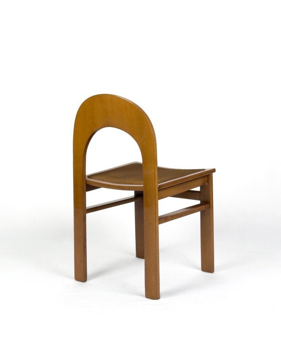 Image 1 of Set van 4 Arcadia-stoelen van Adalberto Caraceni voor Tagliabue, Italië, jaren 70.