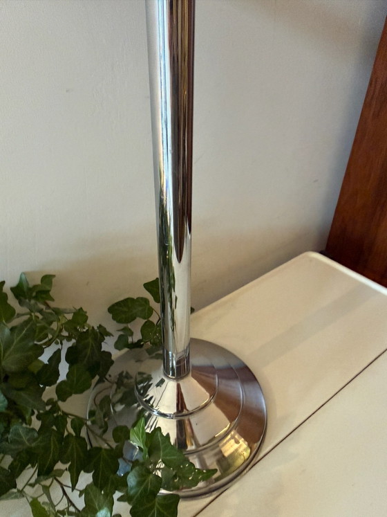 Chrome staande asbak, Decoratieve objecten, Chroom, Zilver (foto 4 van 5)