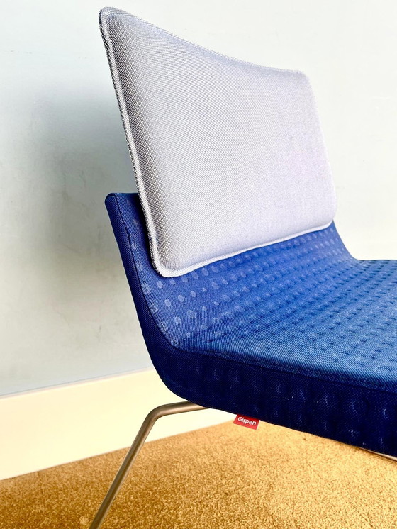 Image 1 of 2 poltrone relax Gispen Triennial in 2 tonalità (blu/grigio-blu)