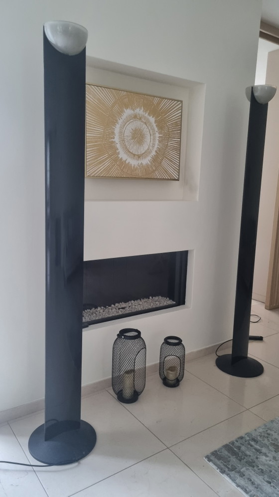 Image 1 of Artemide Megaron vloerlamp, italiaans designontwerp van Gianfranco Frattini