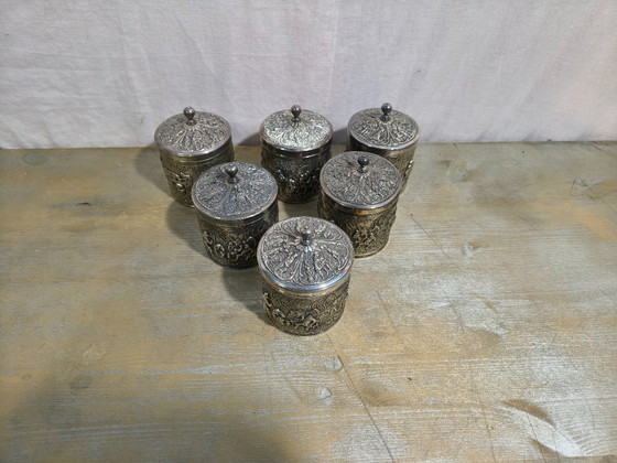 Image 1 of Douwe Egberts  Suiker en koffie bewaar blikjes 