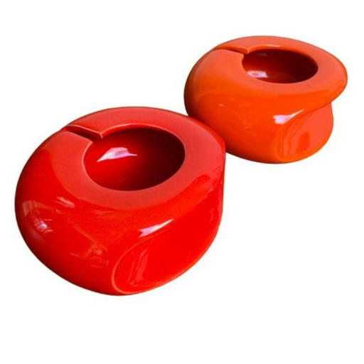 Cendrier vintage - Boccato/Gigante/Zambusi - Sicart - Faïence - Space Age - 1960