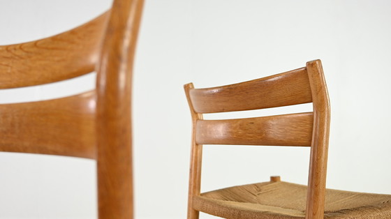 Image 1 of Børge Mogensen, set van 6 BM-1 stoelen voor C.M Madsens Møbelfabrik