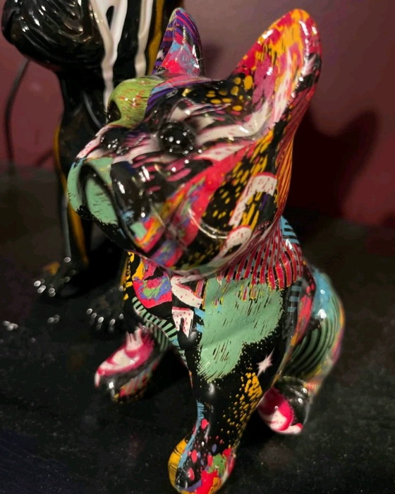 Image 1 of Resin dog statuette