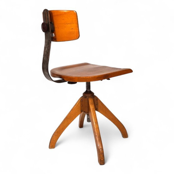 Image 1 of Ama Elastic office chair, Bauhaus style, 1950