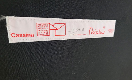 Image 1 of Set of 2 Cassina Utrecht Armchairs – Gerrit Rietveld (1935)