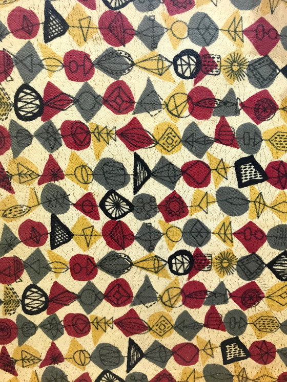 Image 1 of Seltene Vintage 50s Tee Tablett Lucienne Day Atomic Design