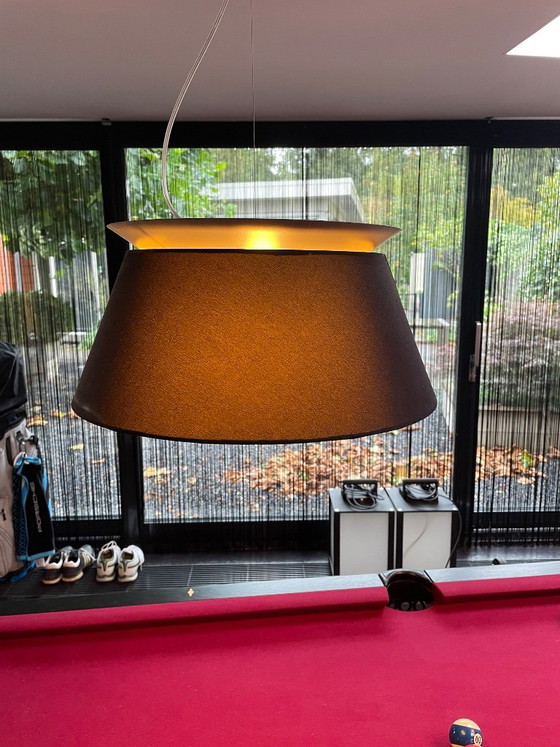 Due lampade a sospensione di design., DAB, Alluminio, Nero (foto 2 di 5)