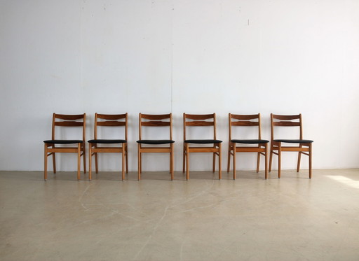8 sedie da pranzo vintage 