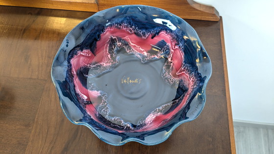 Image 1 of Grande Coupe en Céramique par Raymond Fassy pour Vallauris