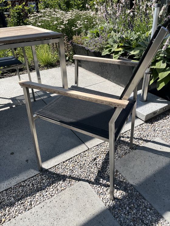 Image 1 of Tuintafel met stoelen