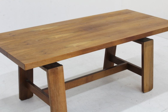 Vintage Italian Dining table 1960s – Wood (photo 3 of 6)
