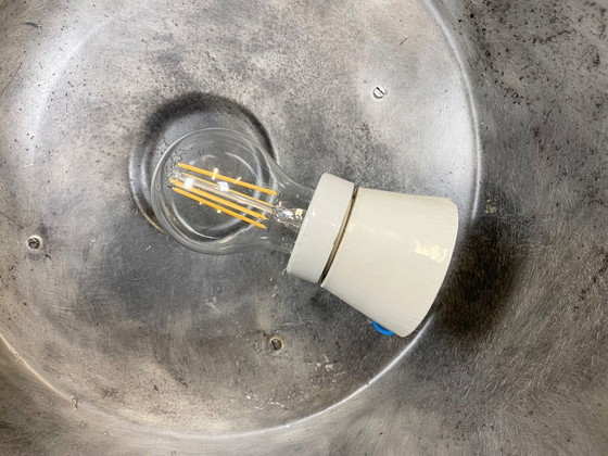 Image 1 of Industrielle polnische Fabrik-Hängeleuchte von Mesko, 1970er Jahre