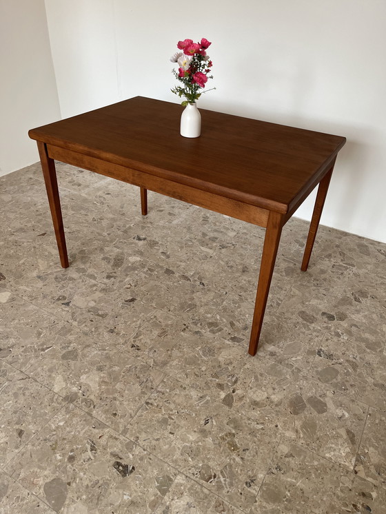 Image 1 of Table de salle à manger vintage Wiesner Hager